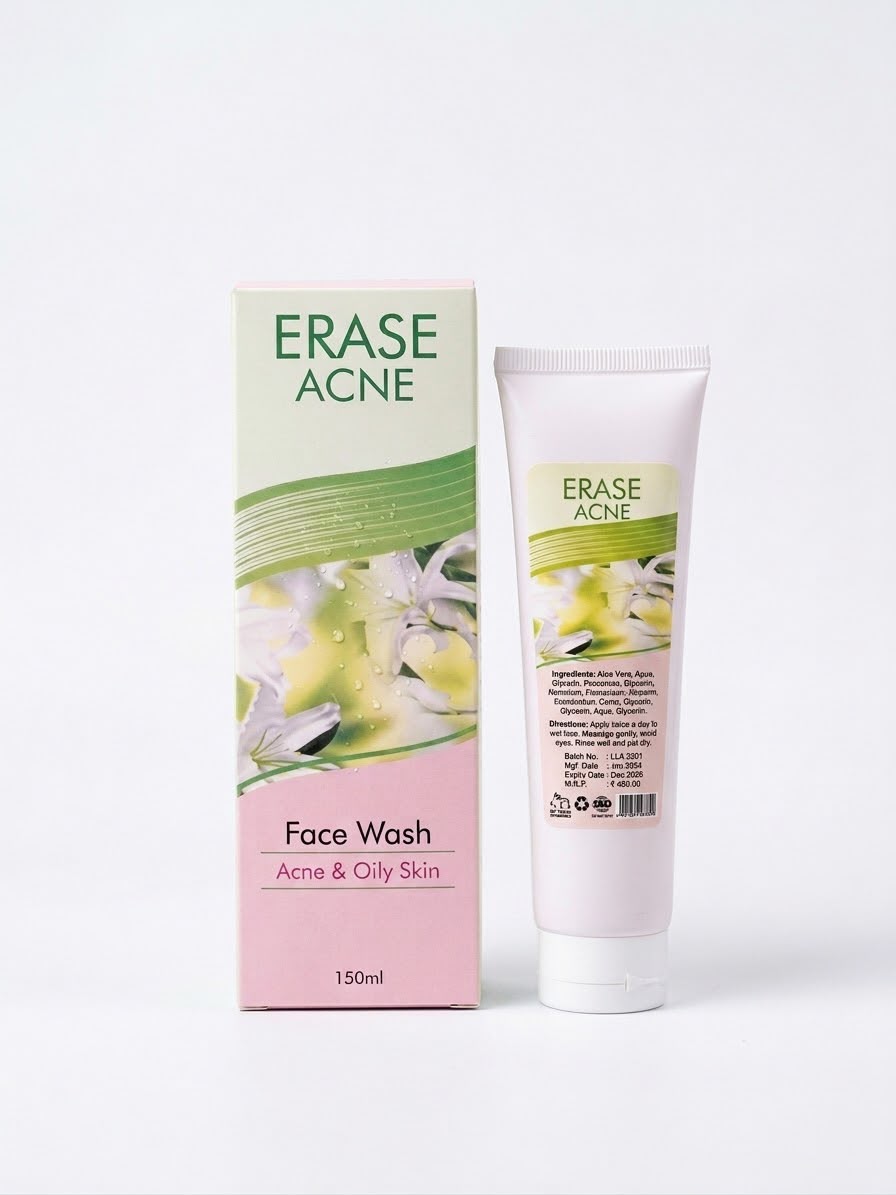 Erase Acne Face wash